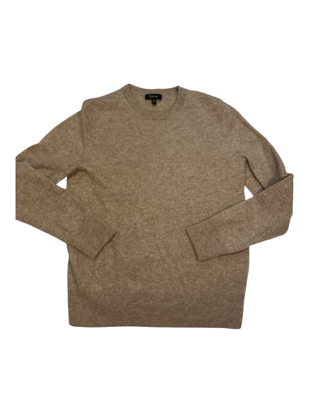 Quince Cashmere Crewneck Sweater, Small